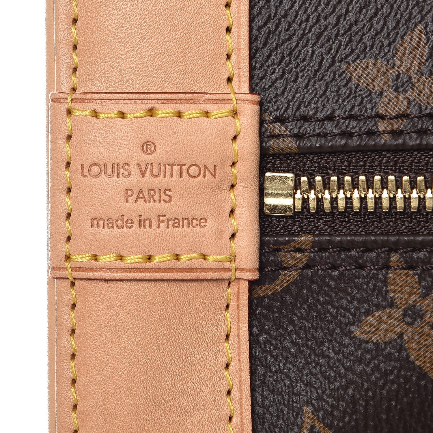 Louis Vuitton Monogram Stories Alma PM 6 of 8