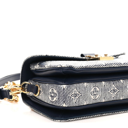 Louis Vuitton Monoglam Pochette Metis East West Blue 7 of 8