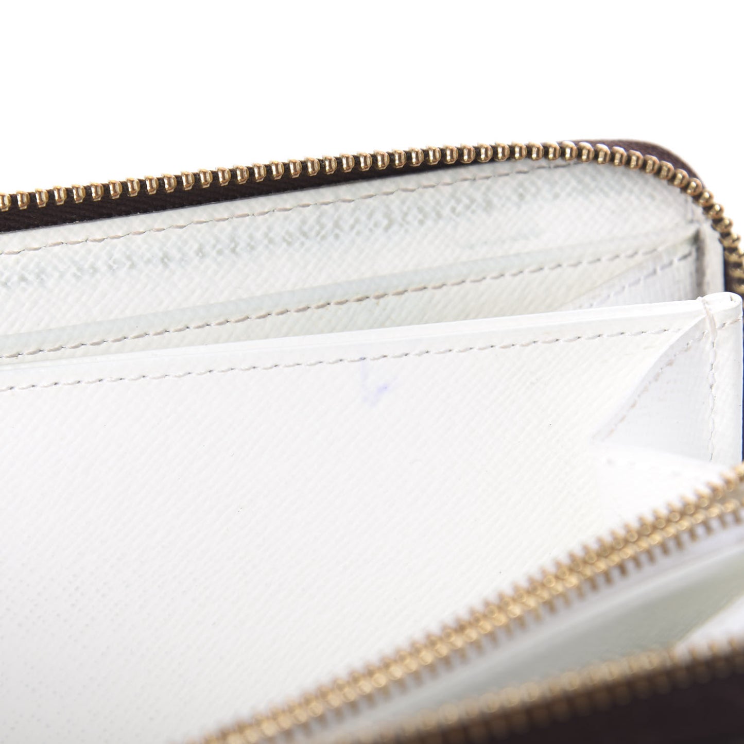 Monogram Kusama Pumpkin Dots Zippy Wallet White