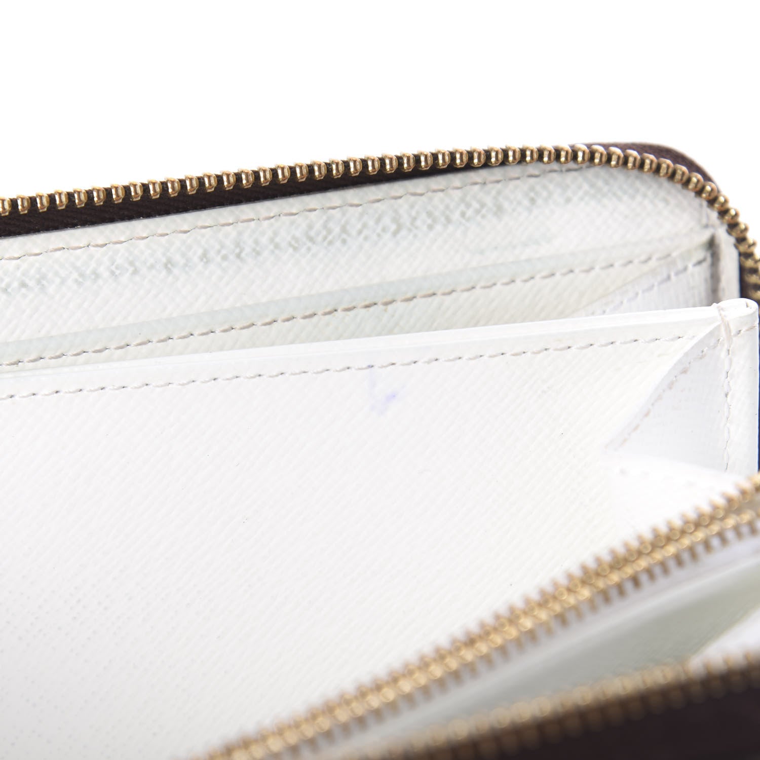 Louis Vuitton Monogram Kusama Pumpkin Dots Zippy Wallet White 8 of 10