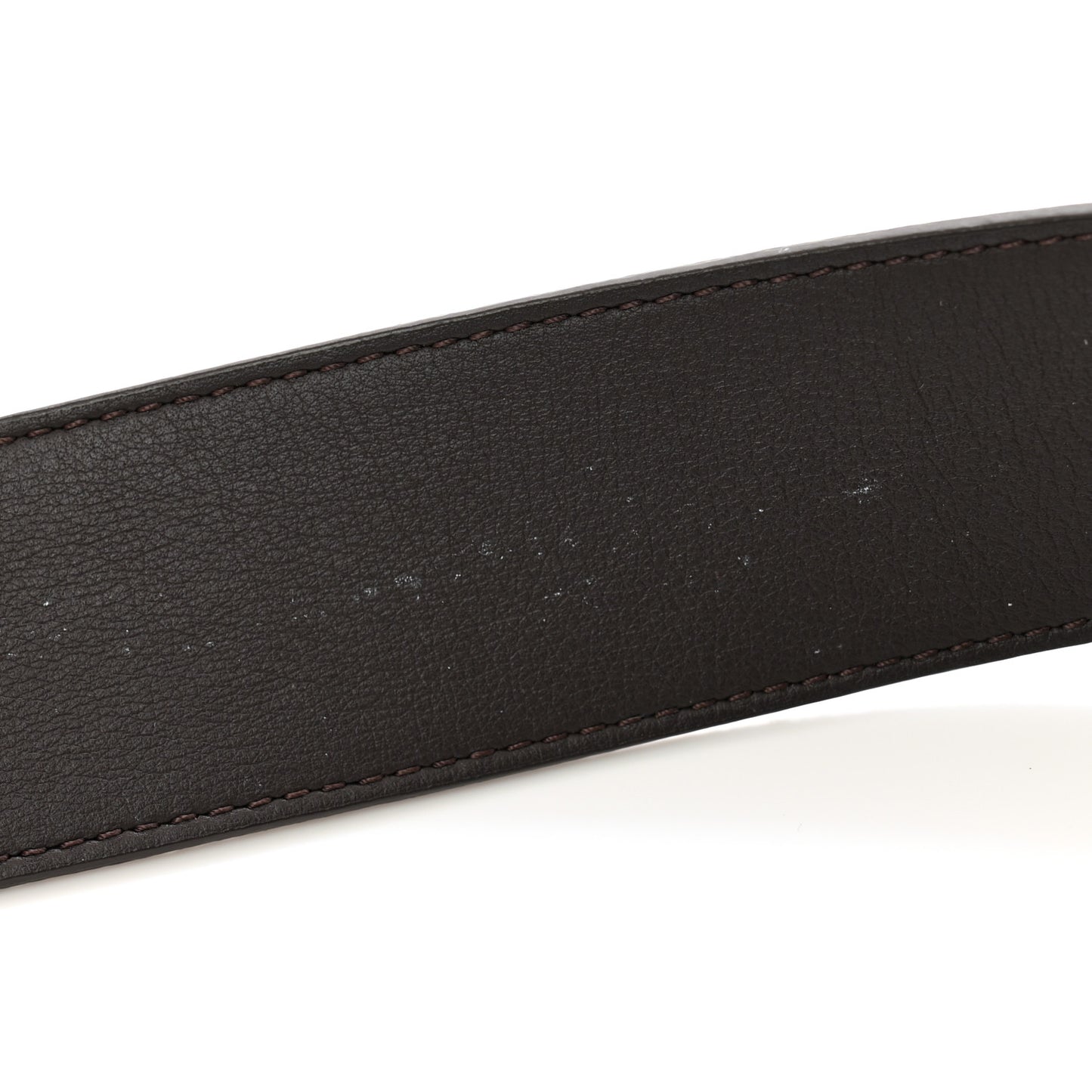 Calfskin Monogram 40mm LV Pyramide Stripes Reversible Belt 95 38