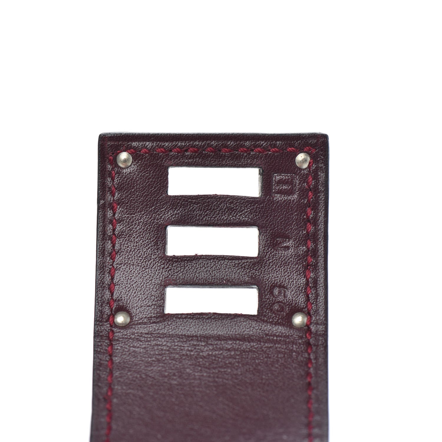 Hermes Swift Kelly Dog Bracelet Rouge H 5 of 6