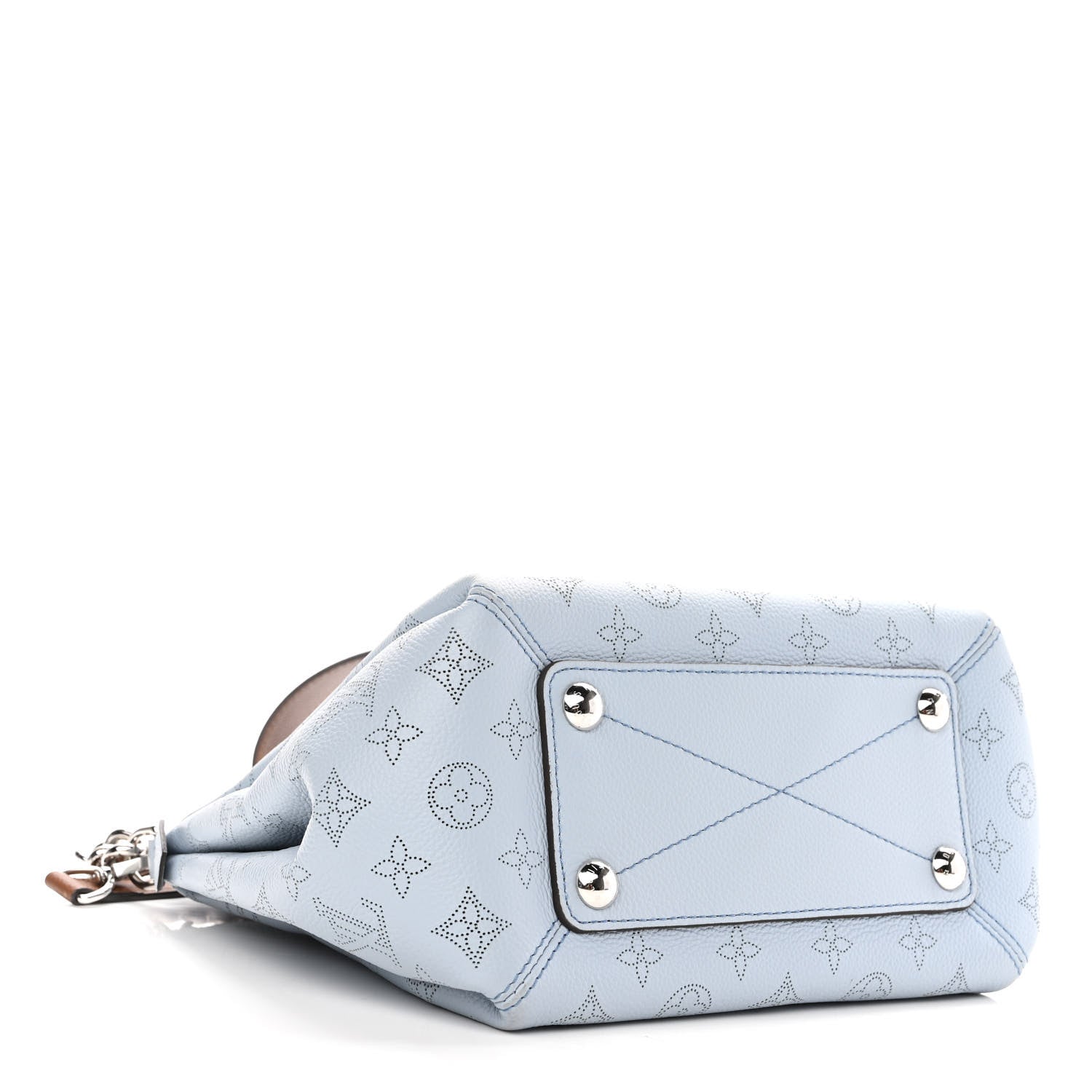 Louis Vuitton Mahina Babylone Chain BB Blue Horizon Pumpkin 4 of 11
