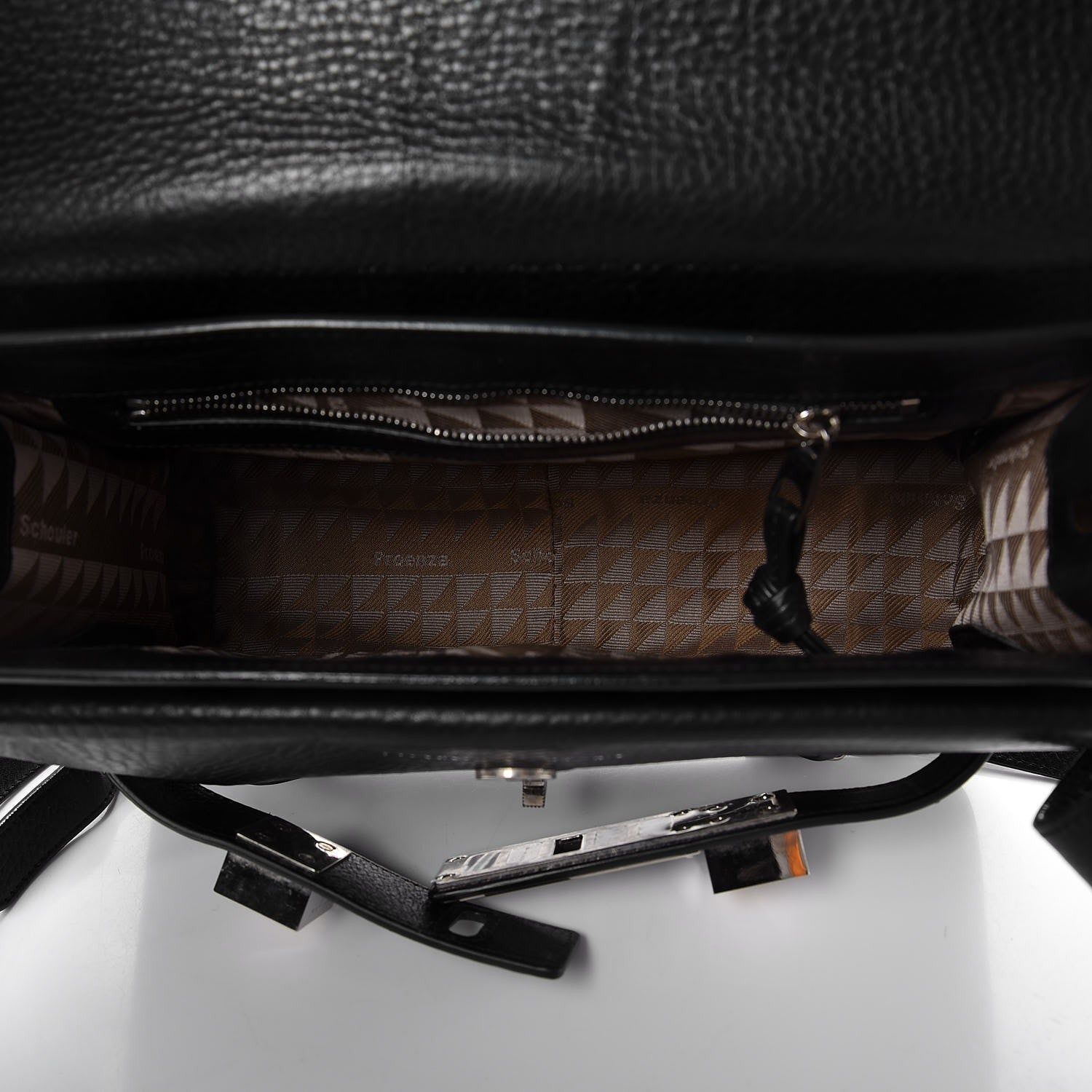 Proenza Schouler Calfskin PS11 Classic Shoulder Bag Black 7 of 10