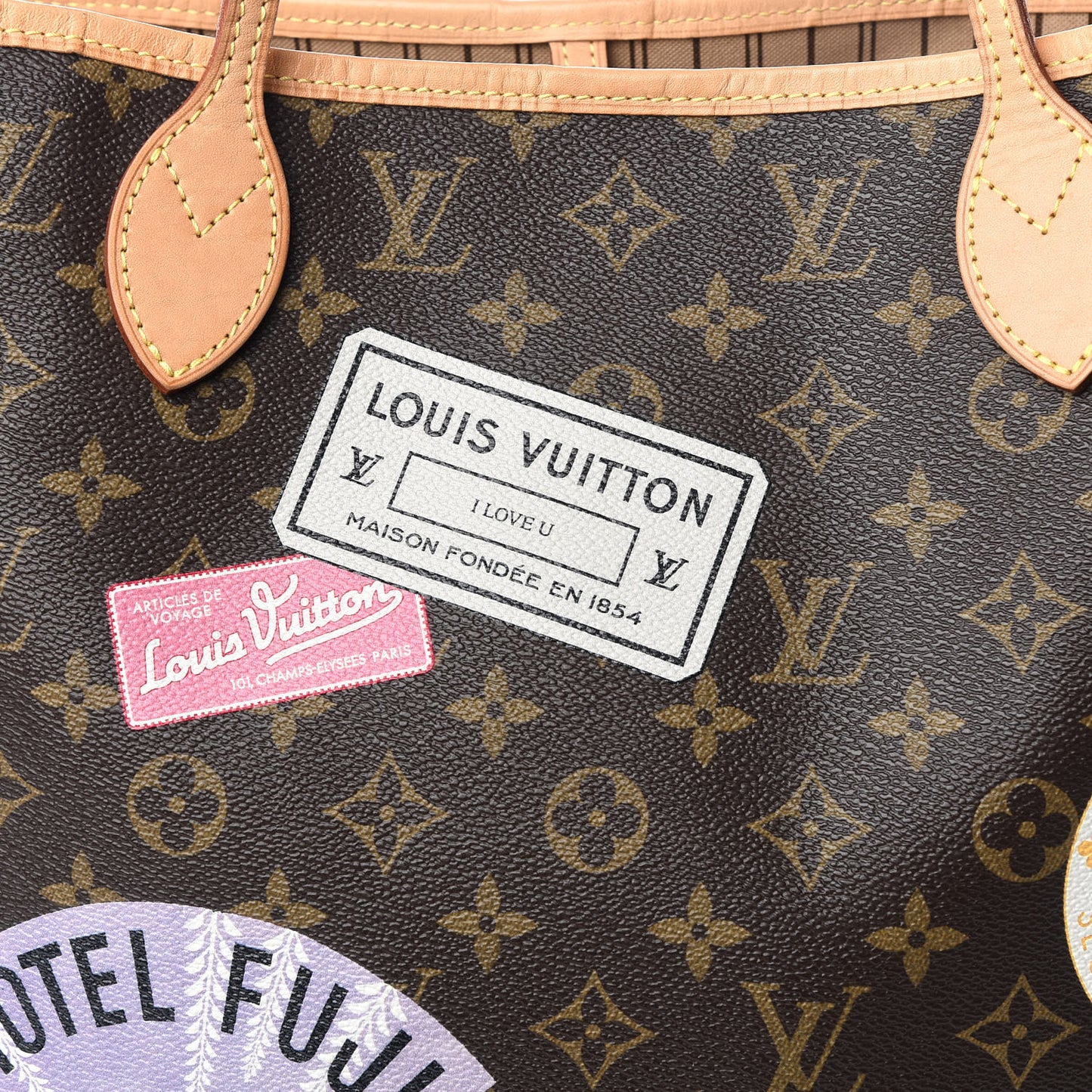 Monogram My World Tour Neverfull MM