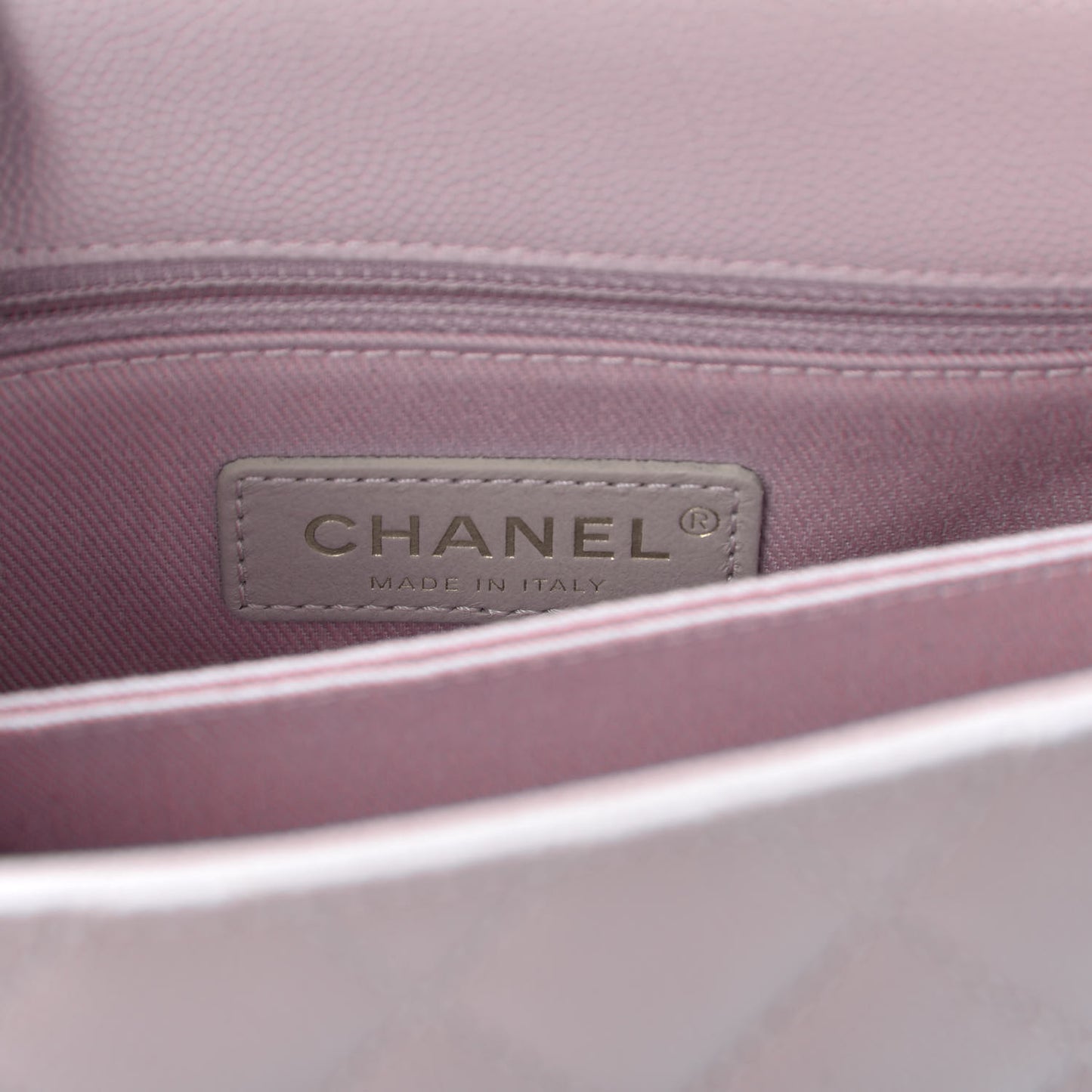 Caviar Quilted Mini Coco Handle Flap Lilas Lilac
