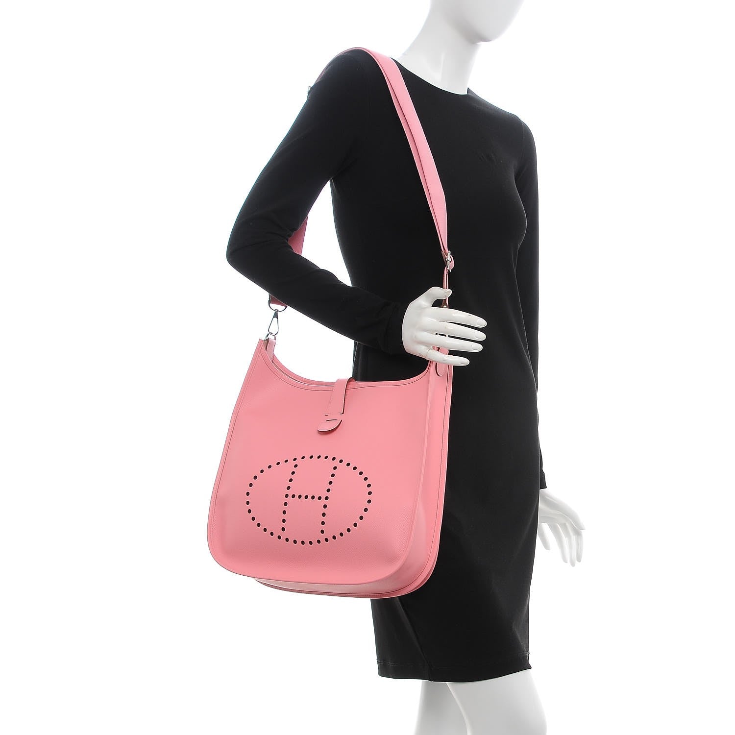 Hermes Epsom Evelyne III GM Rose Confetti 2 of 7