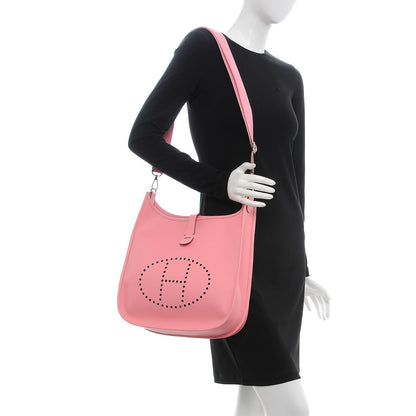 Hermes Epsom Evelyne III GM Rose Confetti 2 of 7