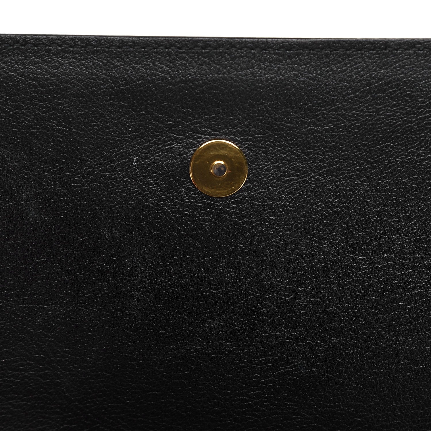 Saint Laurent Calfskin Monogram Large Belle De Jour Clutch Black 8 of 8