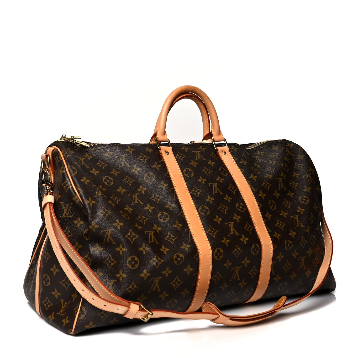 Louis Vuitton Monogram Keepall Bandouliere 55 3 of 12