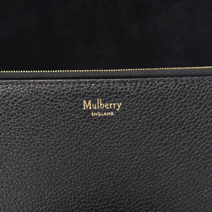 Mulberry Classic Grain Small Selwood Black 6 of 11