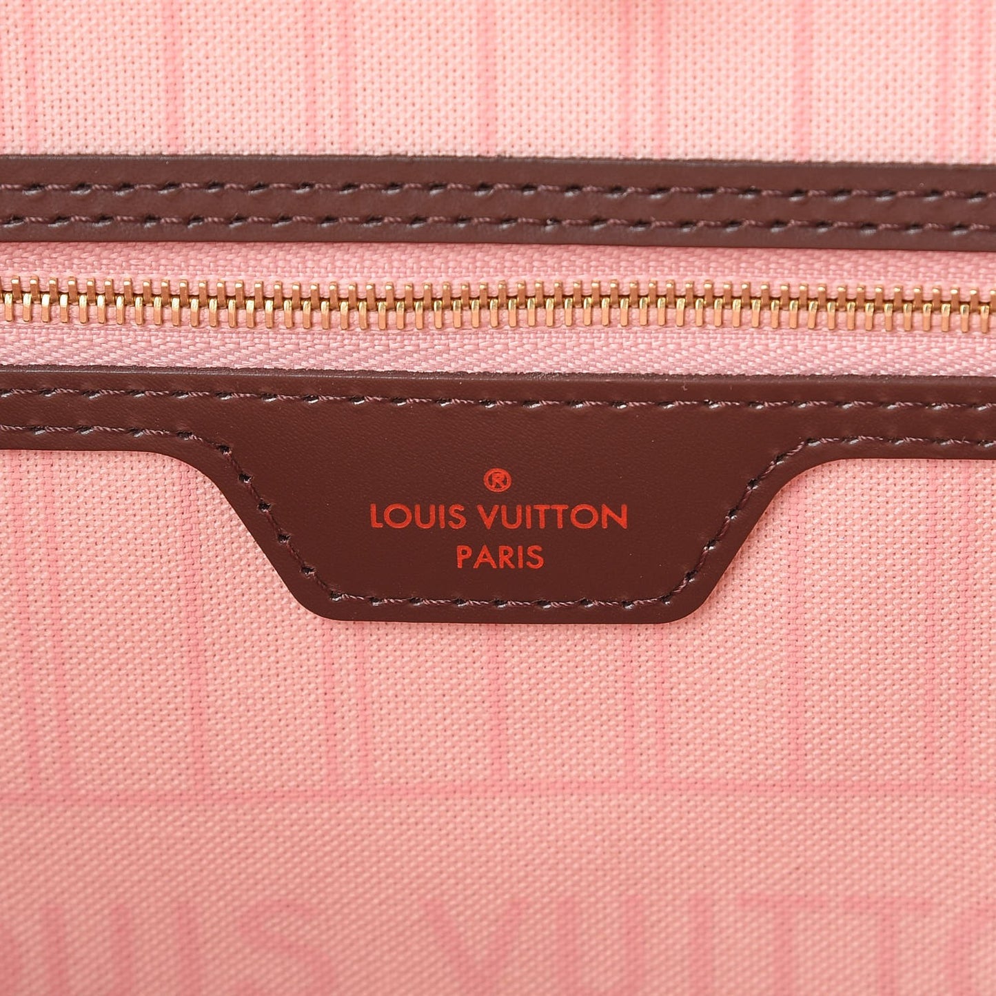 Damier Ebene Neo Neverfull MM Rose Ballerine