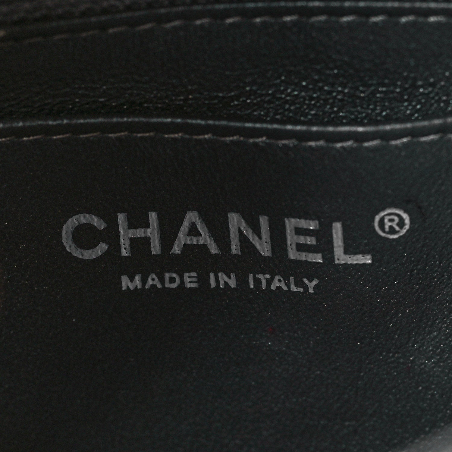 Chanel Metallic Caviar Quilted Mini Rectangular Flap Dark Grey 5 of 10