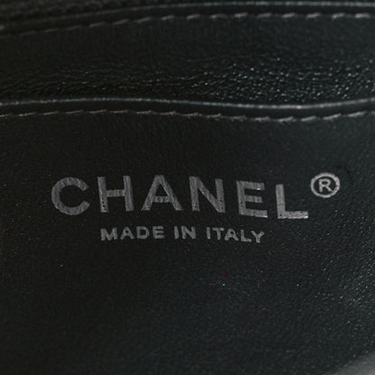 Chanel Metallic Caviar Quilted Mini Rectangular Flap Dark Grey 5 of 10