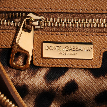 Dolce & Gabbana Vitello Medium Miss Sicily Satchel Camel 8 of 9