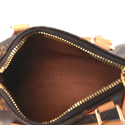 Louis Vuitton Monogram Nano Speedy Bandouliere 5 of 9