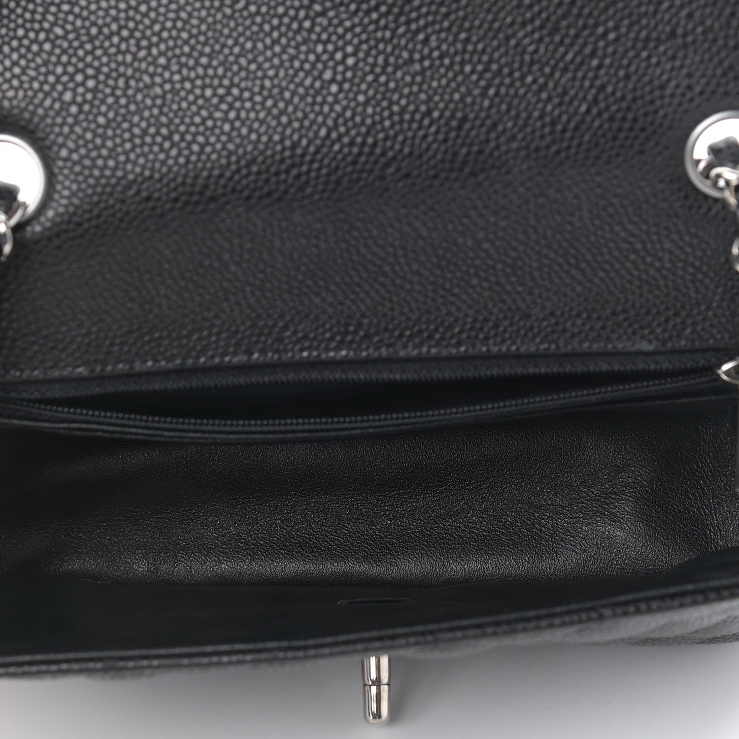 Chanel Caviar Quilted Mini Rectangular Flap Black 4 of 8