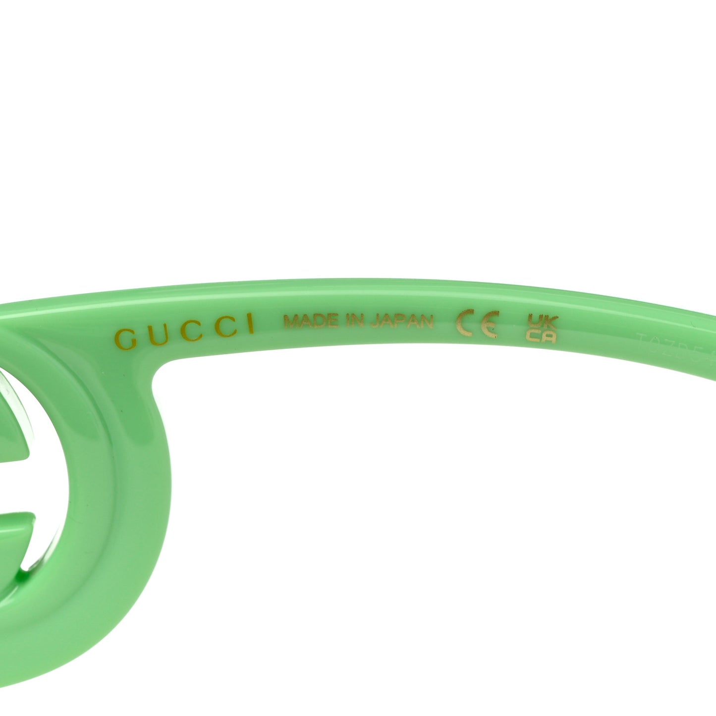 Chaise Rectangular Frame GG1325S Sunglasses Green