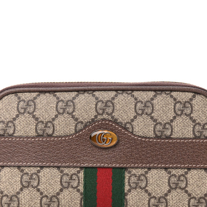 Gucci GG Supreme Monogram Ophidia Belted iPhone Case 85 34 Dark Brown 10 of 11