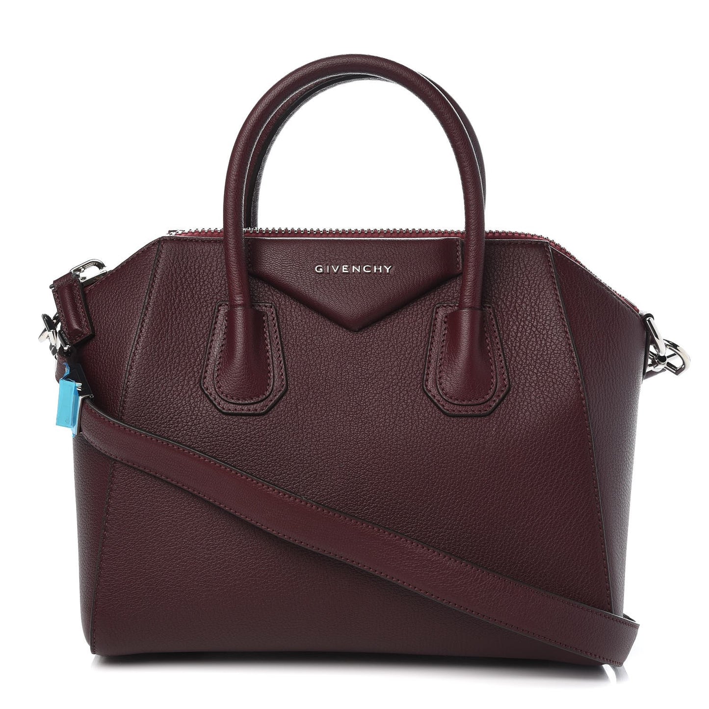 Sugar Goatskin Small Antigona Aubergine
