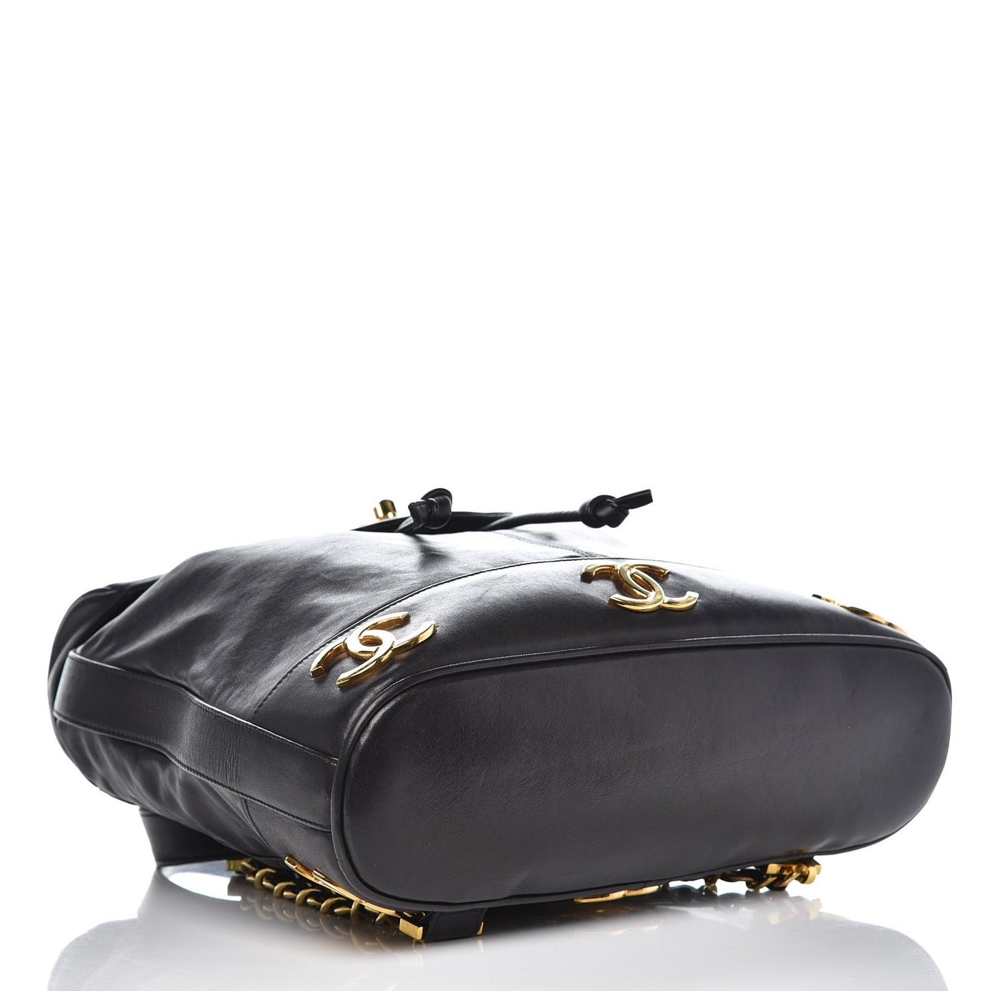 Lambskin CC Backpack Black