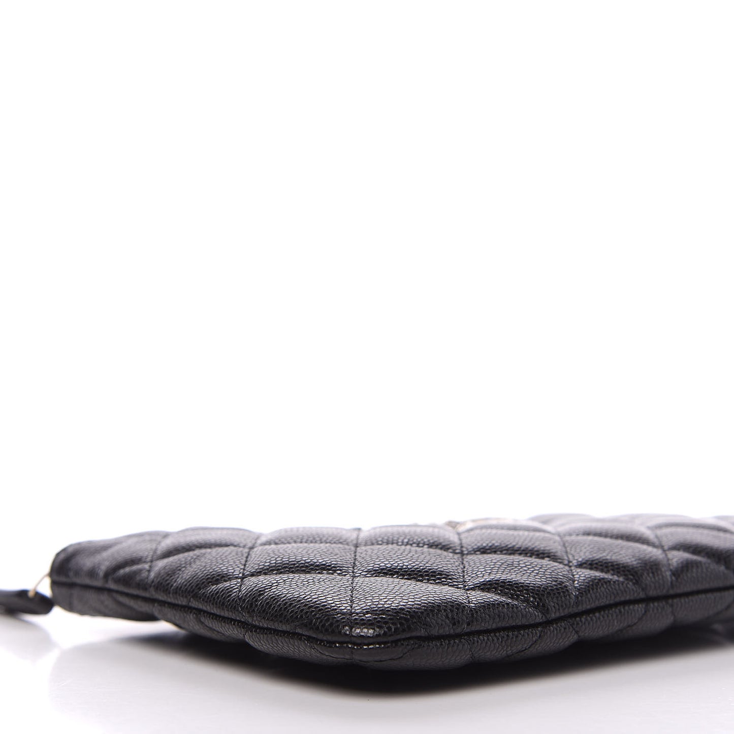 Caviar Quilted Small French New Wave CC Pouch Black