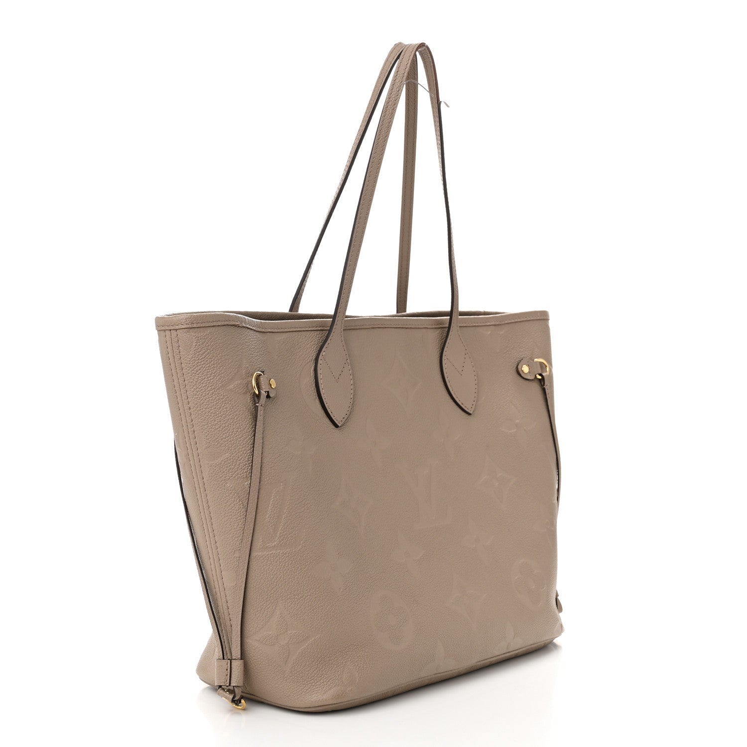 Louis Vuitton Empreinte Monogram Giant Neverfull MM Tourterelle 4 of 12