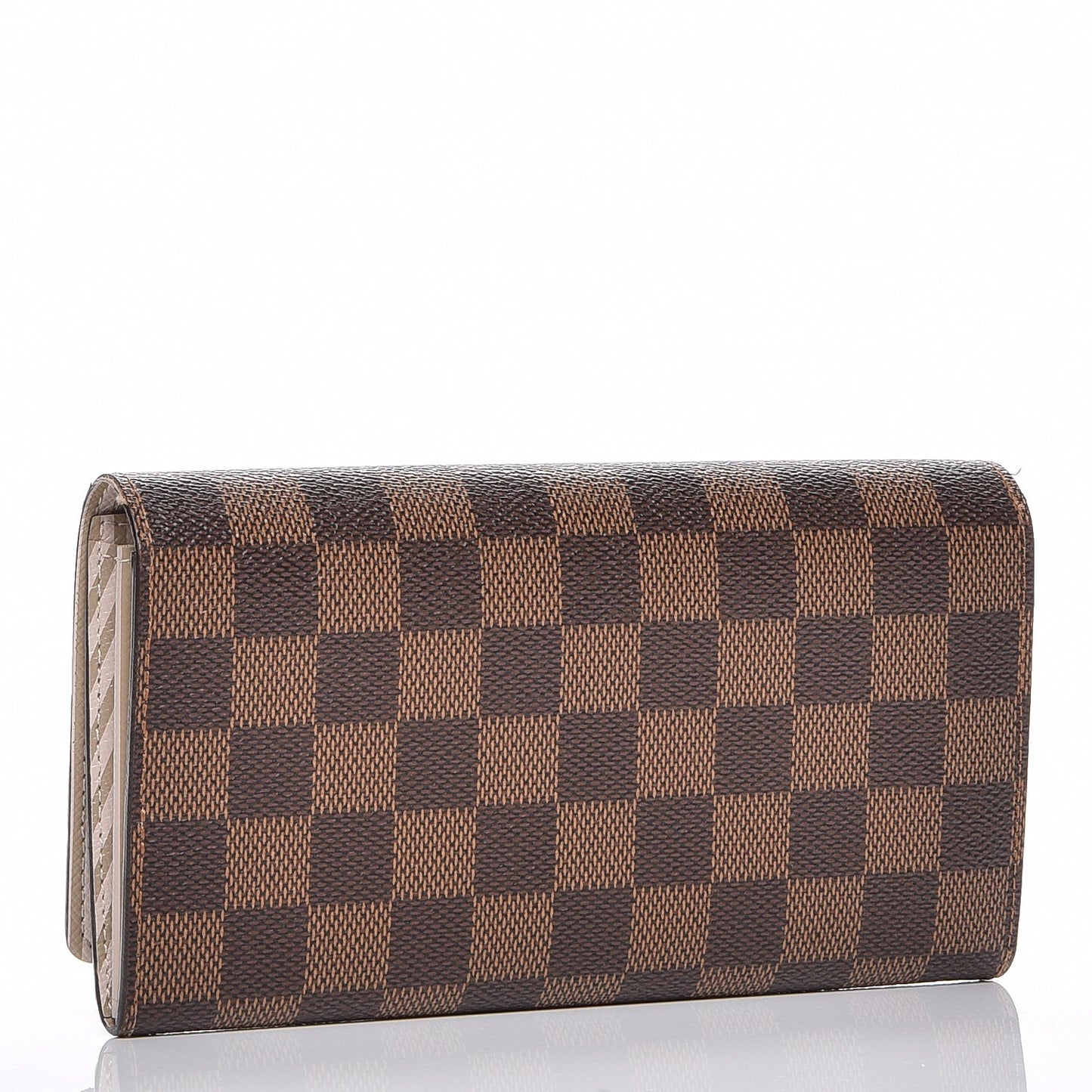 Damier Ebene Trunks and Locks Sarah Wallet