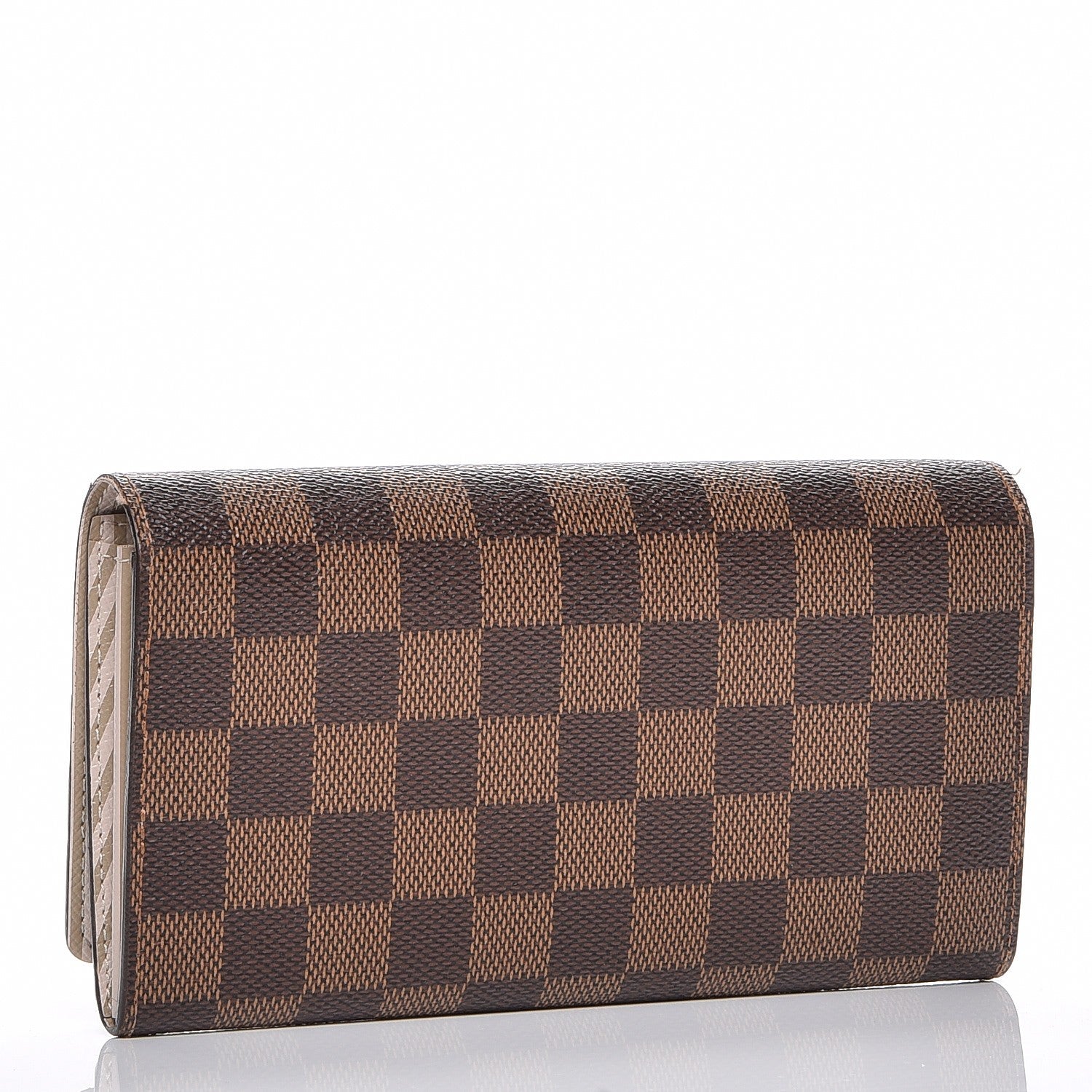 Louis Vuitton Damier Ebene Trunks and Locks Sarah Wallet 4 of 7