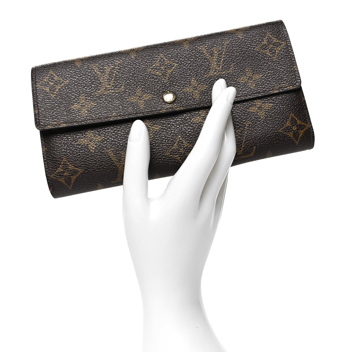 Louis Vuitton Monogram Sarah Wallet 2 of 11