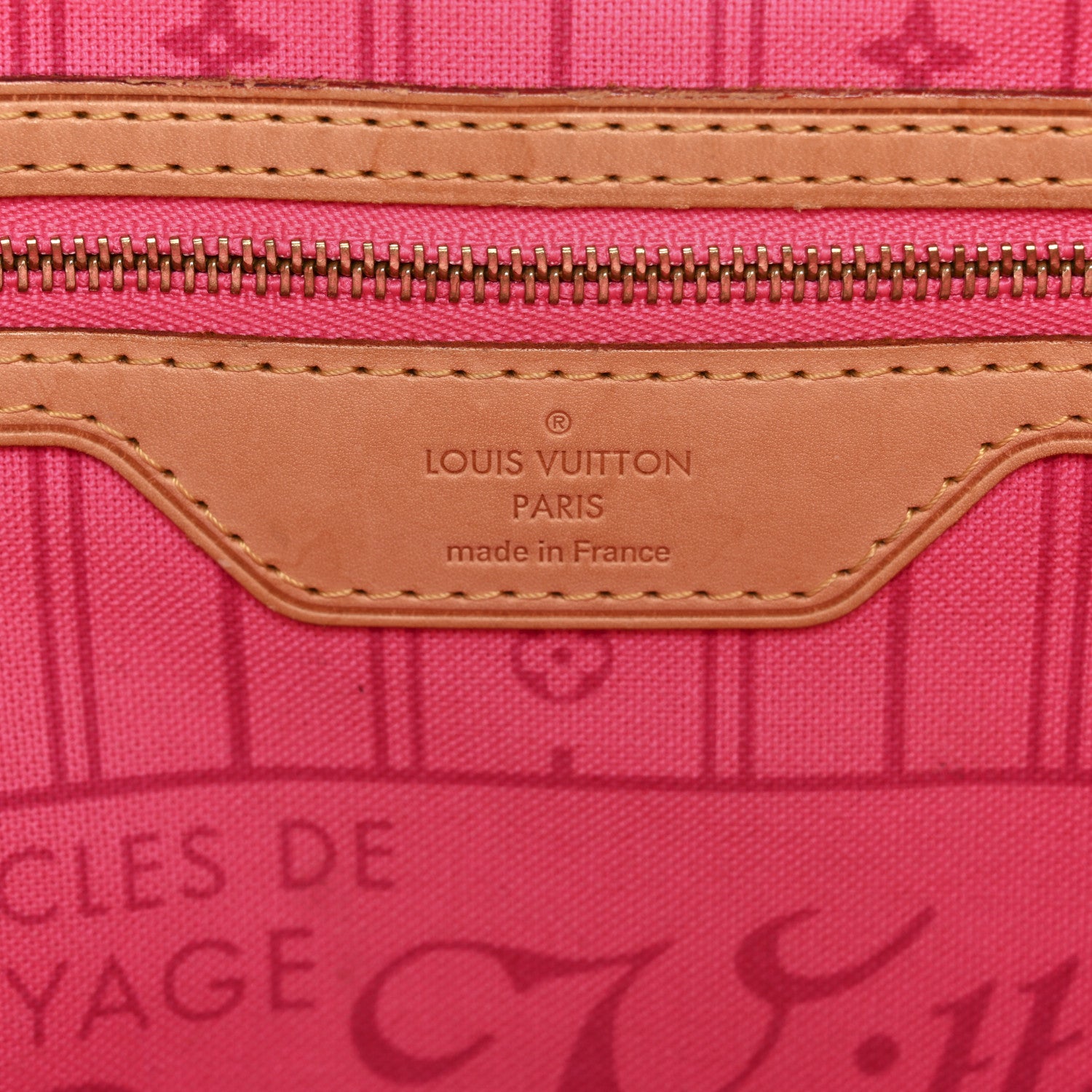 Louis Vuitton Monogram Roses Neverfull MM 6 of 13