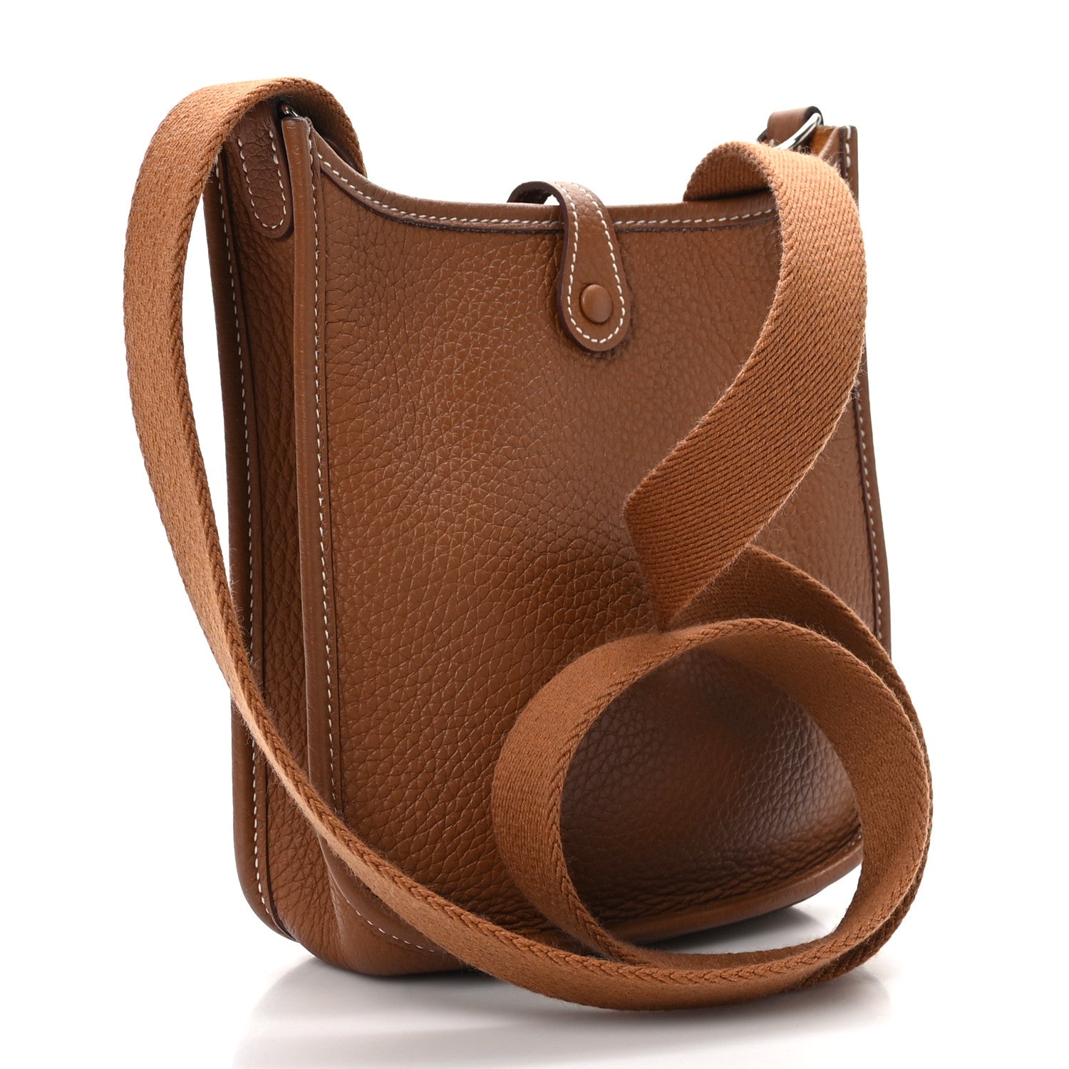 Hermes Taurillon Clemence Evelyne TPM Gold 3 of 11