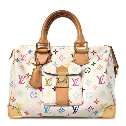 Louis Vuitton Monogram Multicolor Speedy 30 White 1 of 14