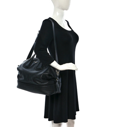 Givenchy Calfskin Medium Biker Nightingale Black 2 of 13