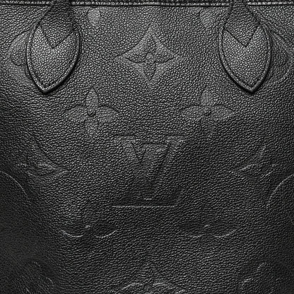 Louis Vuitton Empreinte Monogram Giant Neverfull MM Black 7 of 10