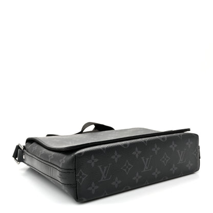 Louis Vuitton Monogram Eclipse District PM Black 4 of 10