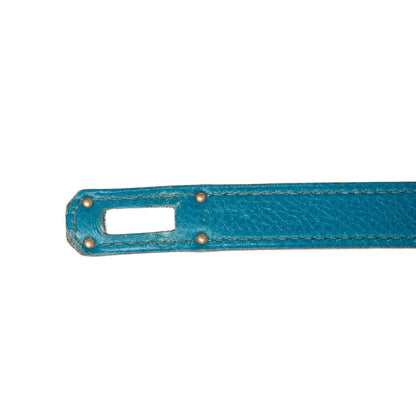 Hermes Epsom Kelly Longue Wallet Bleu Izmir 7 of 16
