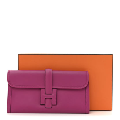 Hermes Swift Jige Elan 29 Clutch Rose Pourpre 21 of 22