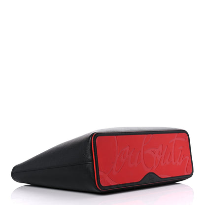 Christian Louboutin Calfskin Spikes East West Cabata Tote Black 4 of 16