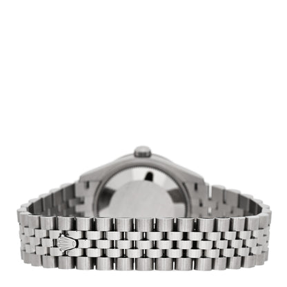 Rolex Stainless Steel 18K White Gold Diamond 31mm Oyster Perpetual DateJust Watch Pink 278384RBR 3 of 5