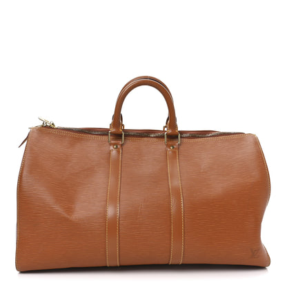 Louis Vuitton Epi Keepall 45 Cipango 1 of 11