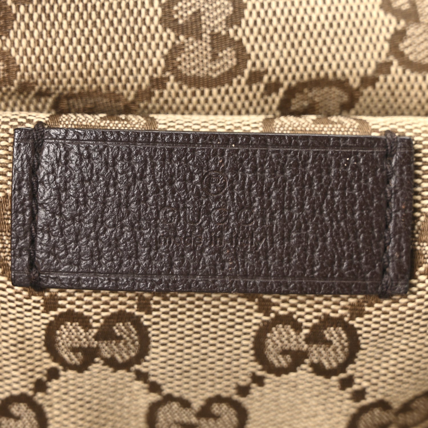 Gucci GG Monogram Web Duffle Bag Dark Brown 6 of 9