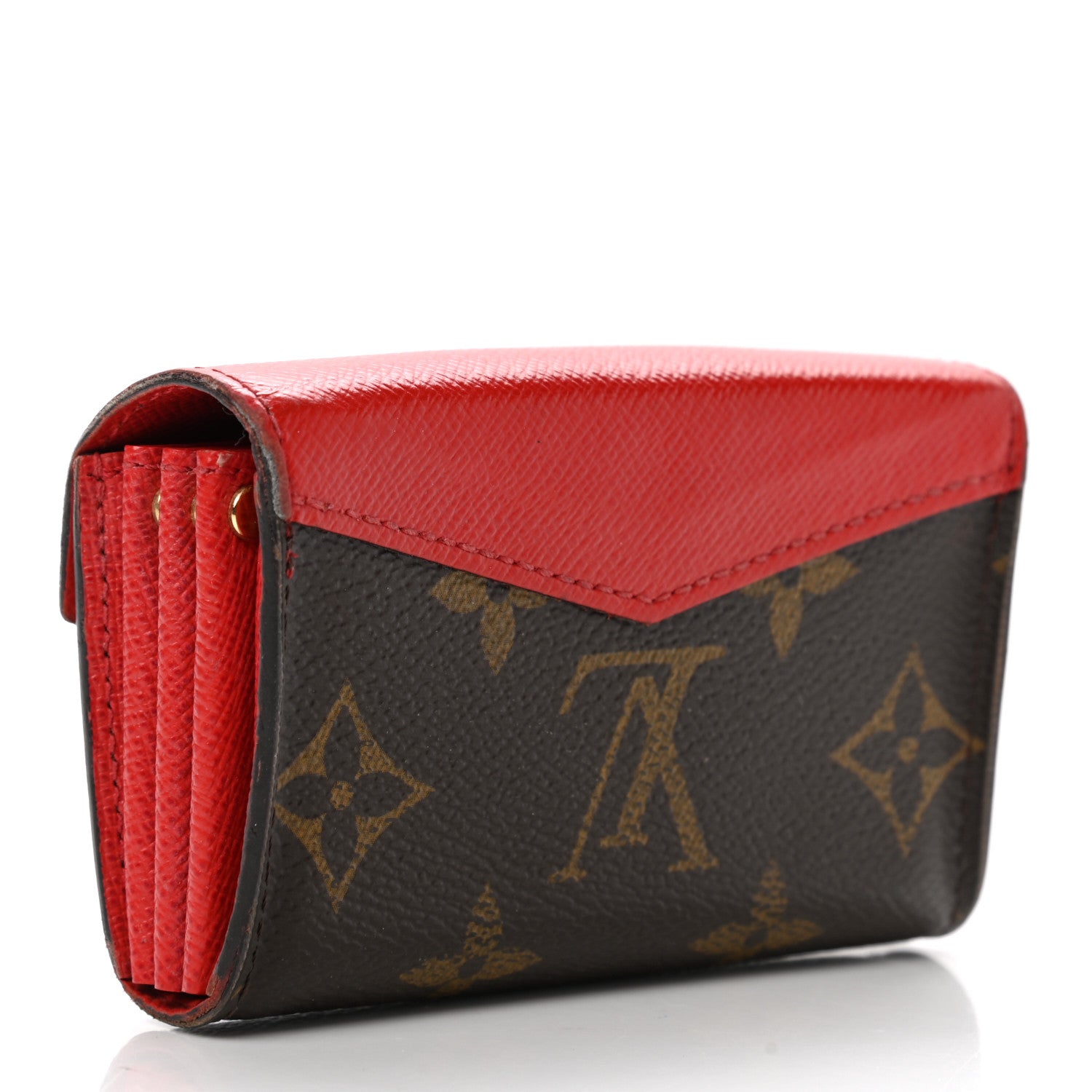 Louis Vuitton Monogram Sarah Multicartes Coquelicot 3 of 12