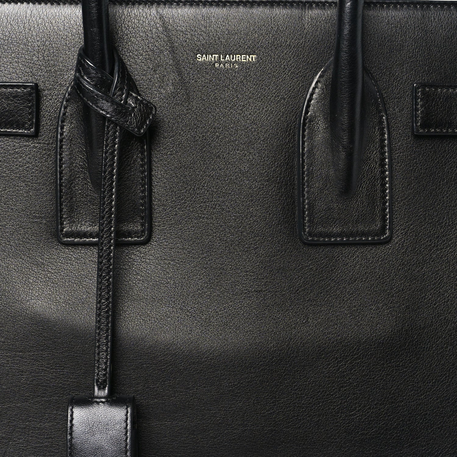 Saint Laurent Calfskin Small Sac De Jour Black 7 of 9