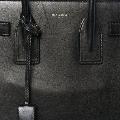 Saint Laurent Calfskin Small Sac De Jour Black 7 of 9