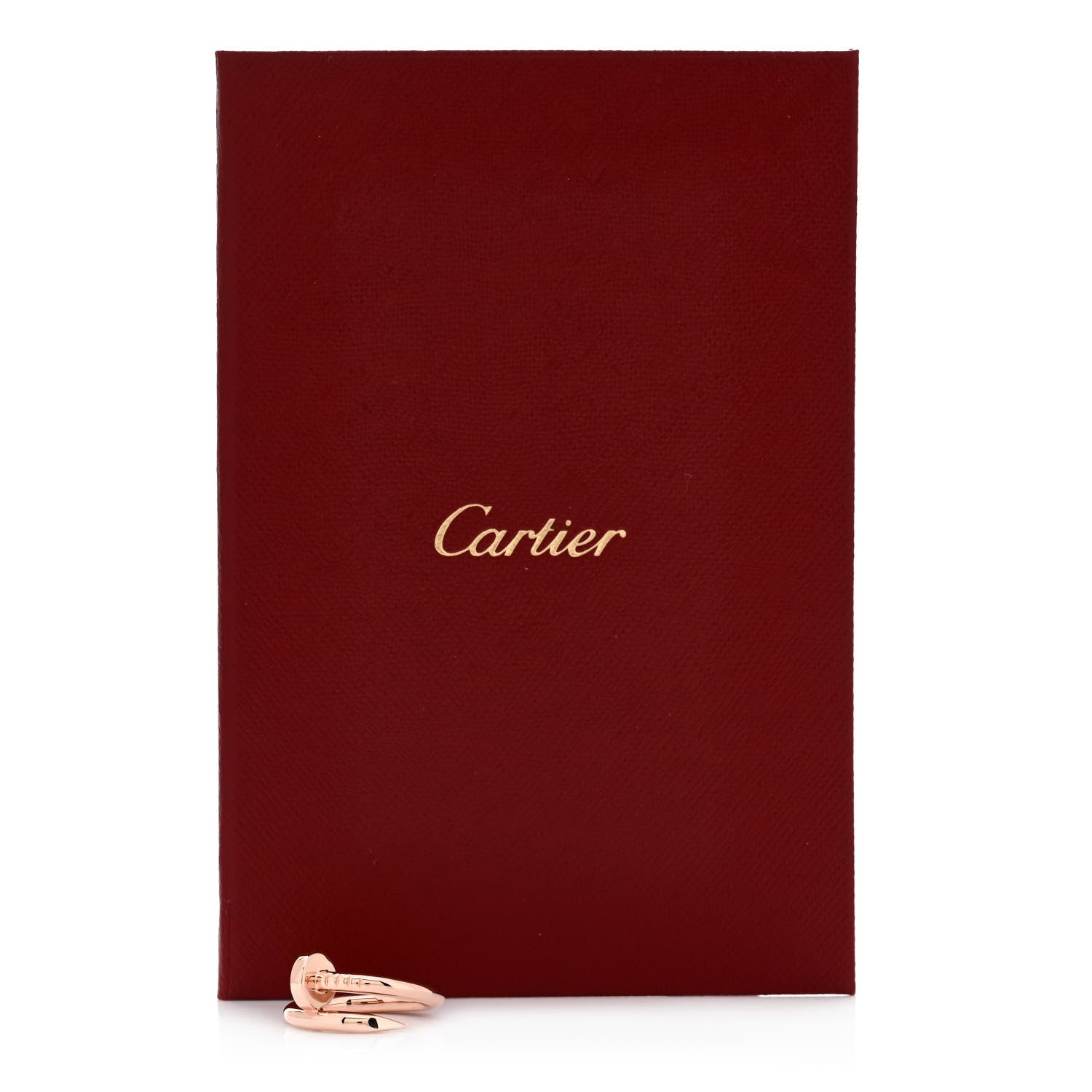 Cartier 18K Pink Gold Juste Un Clou Ring 47 4 5 of 5