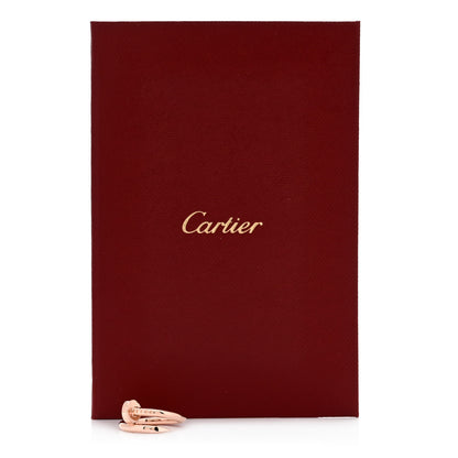Cartier 18K Pink Gold Juste Un Clou Ring 47 4 5 of 5