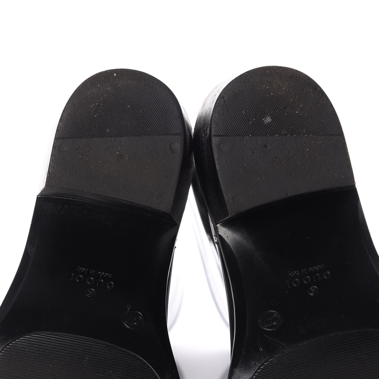 Gucci GG Rubber Rain Boot 37 Nero Black 18 of 18