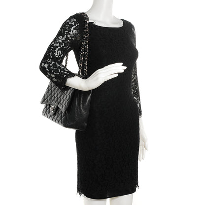Chanel Caviar Quilted Maxi Single Flap Black 2 of 8