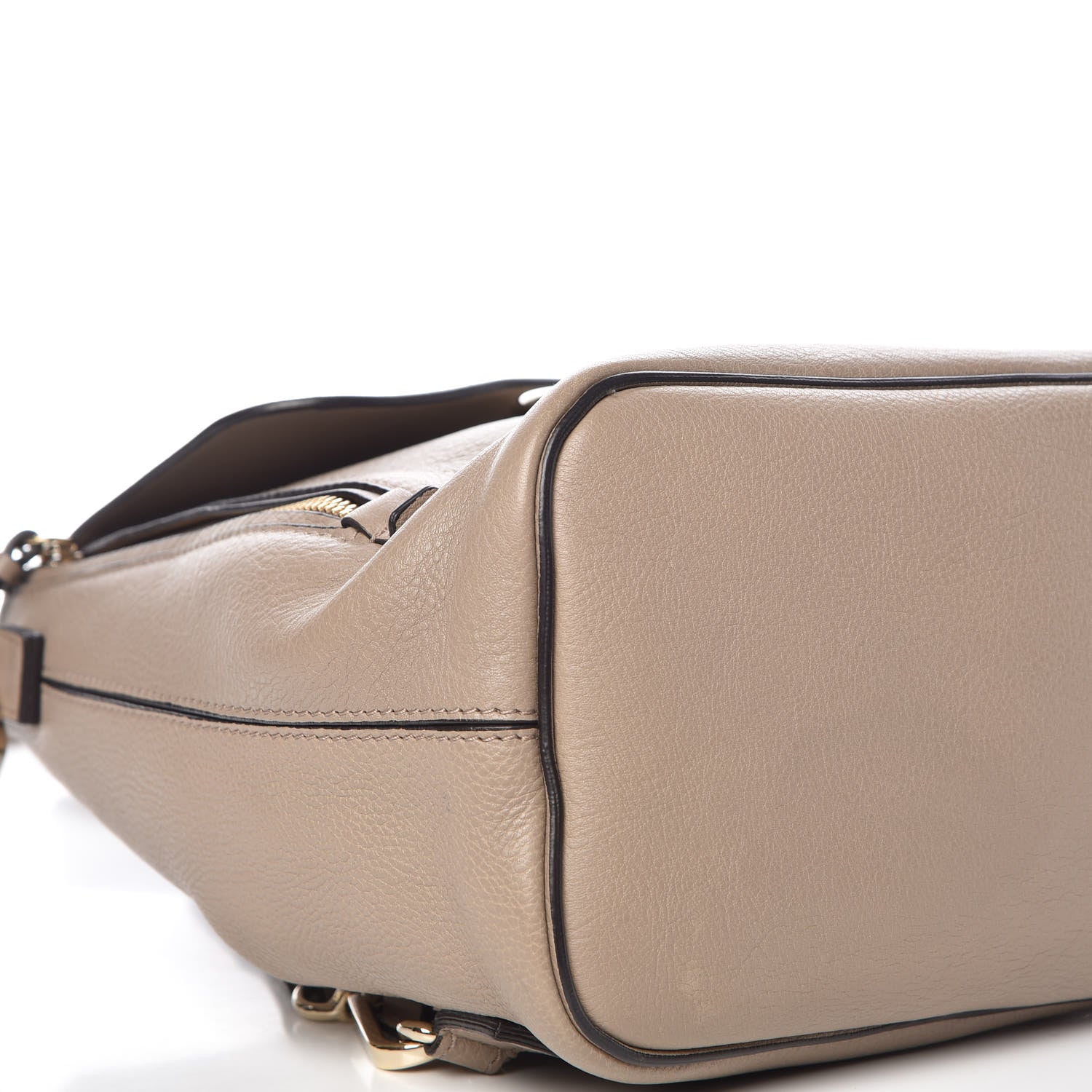 Chloe Suede Calfskin Small Faye Backpack Motty Grey 15 of 15
